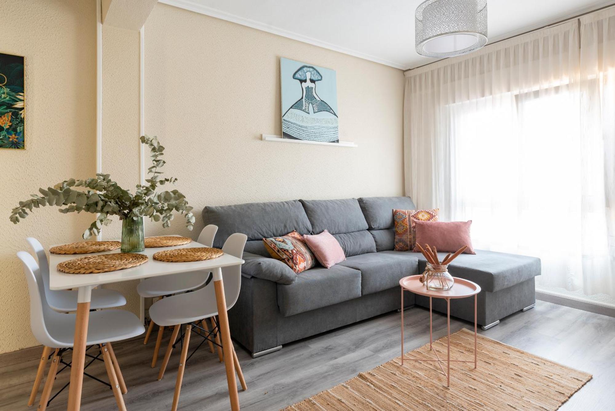Apartamento Cerca Estaciones Santander Exteriör bild